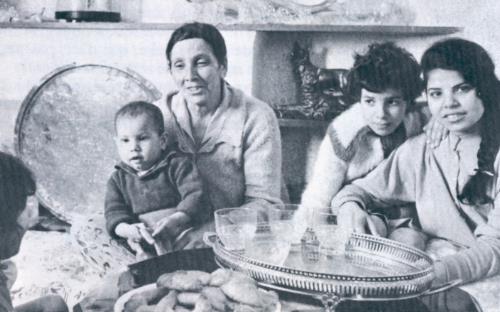 famille arabe en algérie française